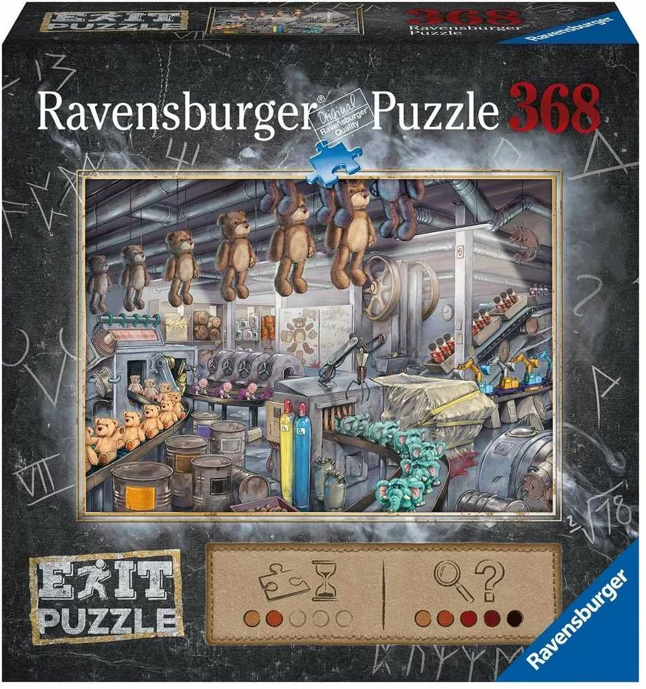 Ravensburger Dėlionė 368 vnt. - Žaislų fabrikas