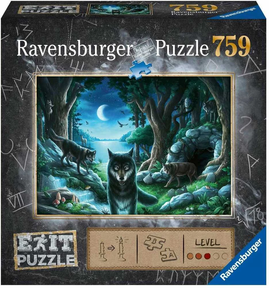 Puzzle Escape 759 The Curse of the Wolves - RAVENSBURGER dėlionė