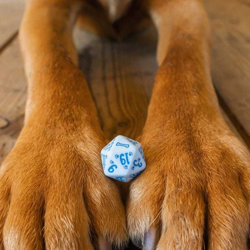 Q Workshop DOGS Dice Set: Max Kauliukų Rinkinys