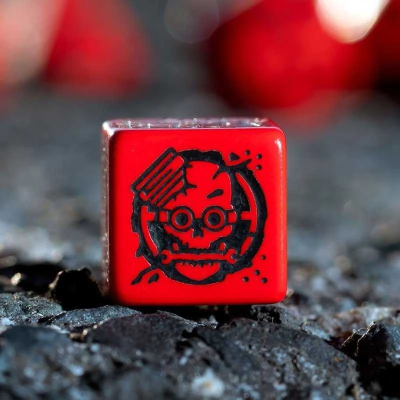 Q Workshop Final Race Dice Set: Engine Roar Kauliukų Rinkinys