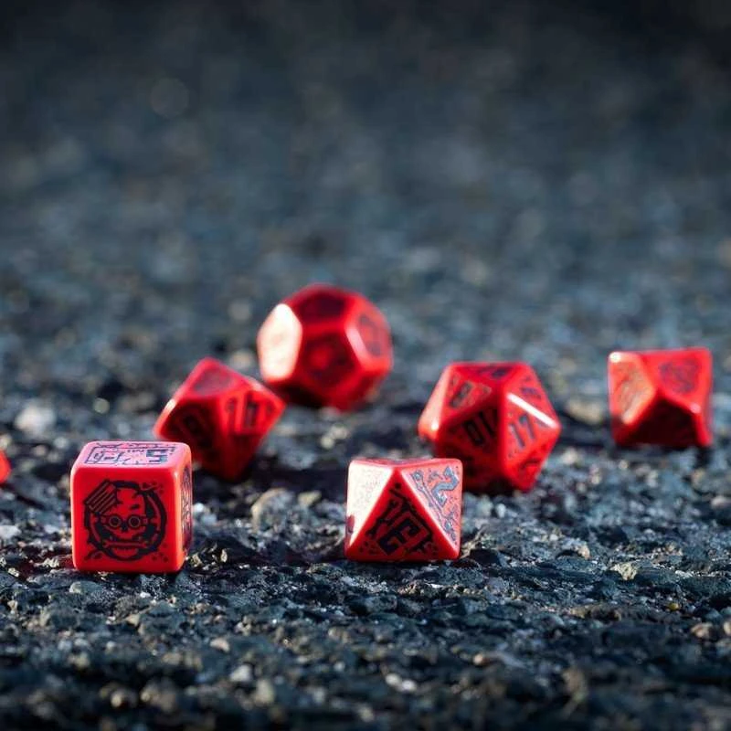 Q Workshop Final Race Dice Set: Engine Roar Kauliukų Rinkinys
