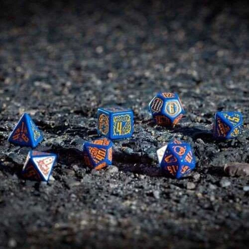 Dėlionė Q Workshop Final Race Dice Set: Road Fever Kauliukų Rinkinys