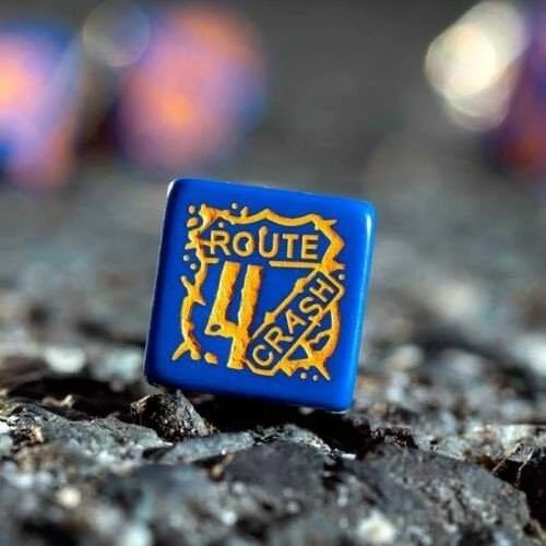 Dėlionė Q Workshop Final Race Dice Set: Road Fever Kauliukų Rinkinys