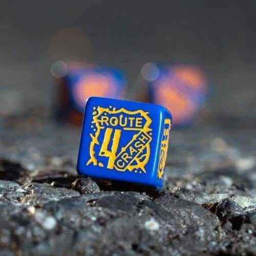 Dėlionė Q Workshop Final Race Dice Set: Road Fever Kauliukų Rinkinys