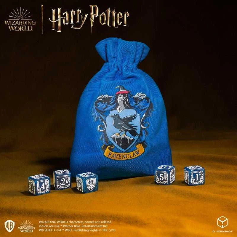 Dėlionė Q Workshop Harry Potter Ravenclaw Dice & Pouch Kauliukų Ir Maišelio Rinkinys