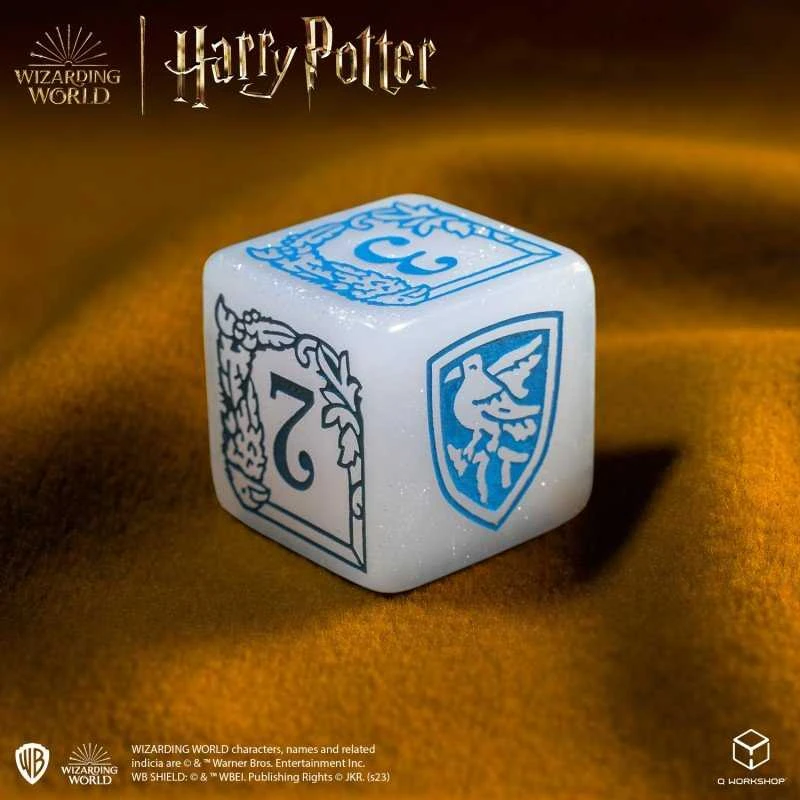 Q Workshop Harry Potter. Ravenclaw Modern Dice Kauliukų Rinkinys (baltos Sp.)