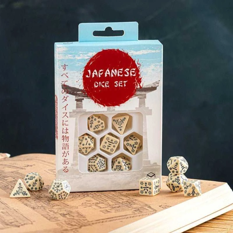 Q Workshop Japanese Last Words Stone Kauliukų Rinkinys