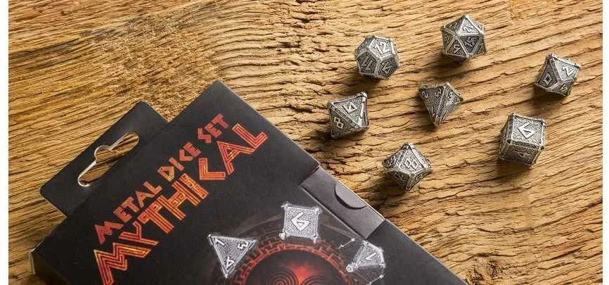 Q Workshop Metal Mythical Kauliukų Rinkinys
