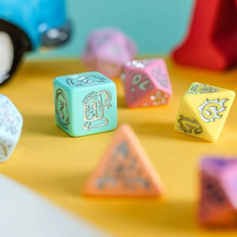 Q Workshop My Very First Dice Magic Journey RPG Kauliukų Rinkinys