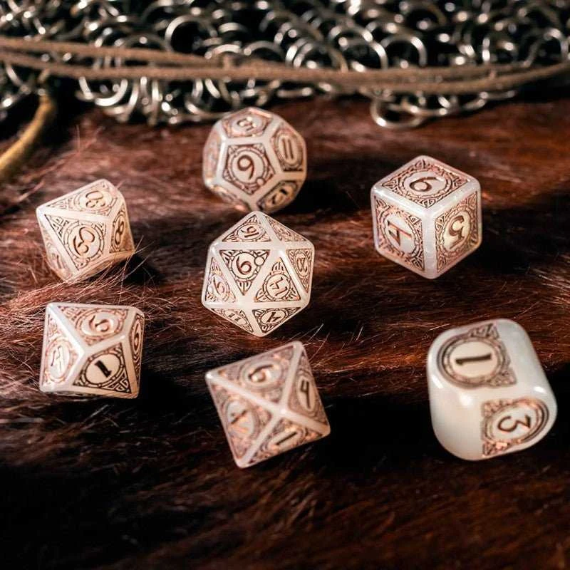 Q Workshop Viking Modern Dice Set: Niflheim Kauliukų Rinkinys