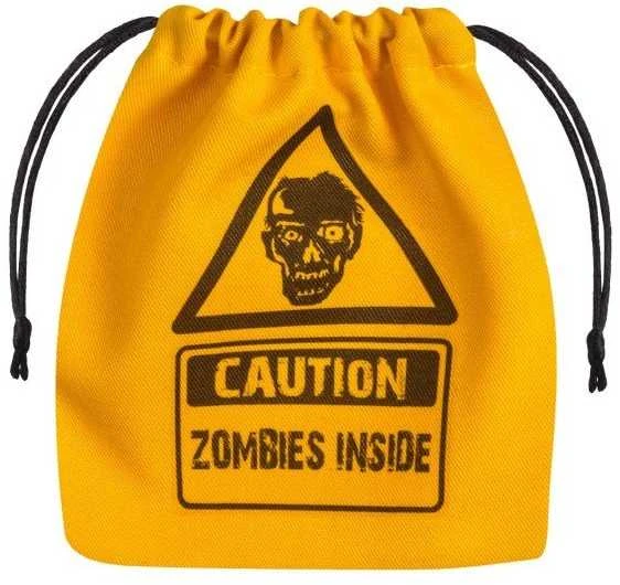 Q Workshop Zombie Kauliukų Maišelis Geltonos Ir Juodos Spalvos