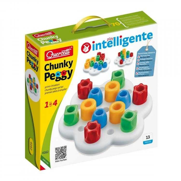 Quercetti Daisy Chunky Pegs Sorter - Edukacinis Žaislas