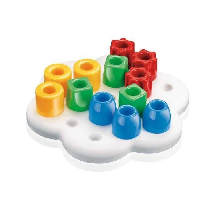 Quercetti Daisy Chunky Pegs Sorter - Edukacinis Žaislas
