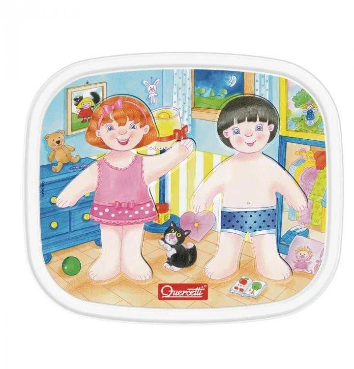 Quercetti Dressy Baby II - Edukacinis Žaislas