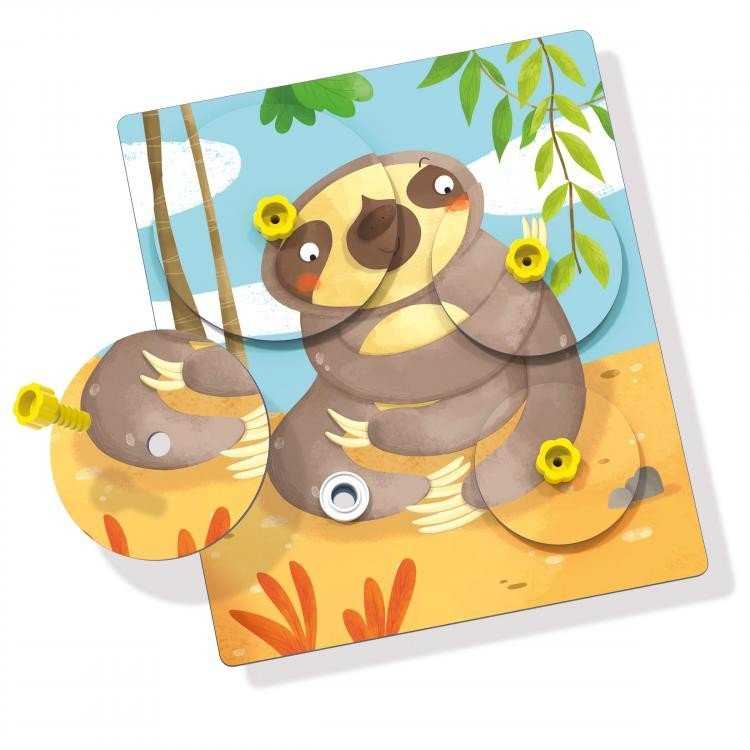 Quercetti Giro Puzzle - Edukacinis Žaislas