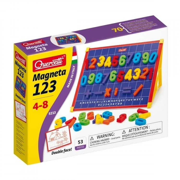 Quercetti Magneta 123 - Edukacinis Žaislas