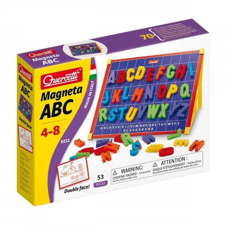 Quercetti Magneta ABC - Edukacinis Žaislas