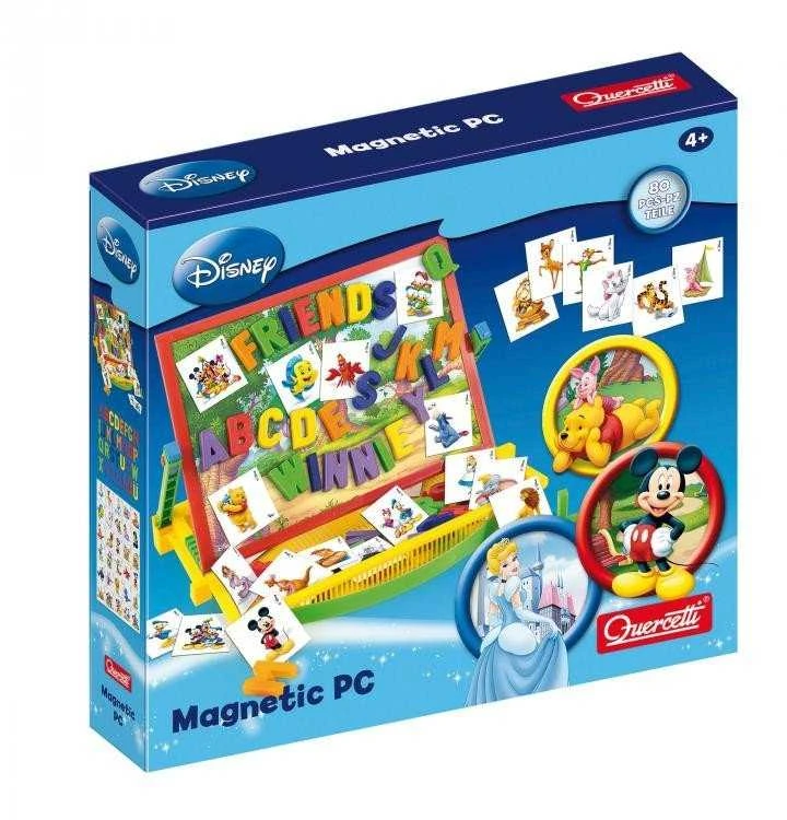 Quercetti Magnetic PC Disney - Edukacinis Žaislas
