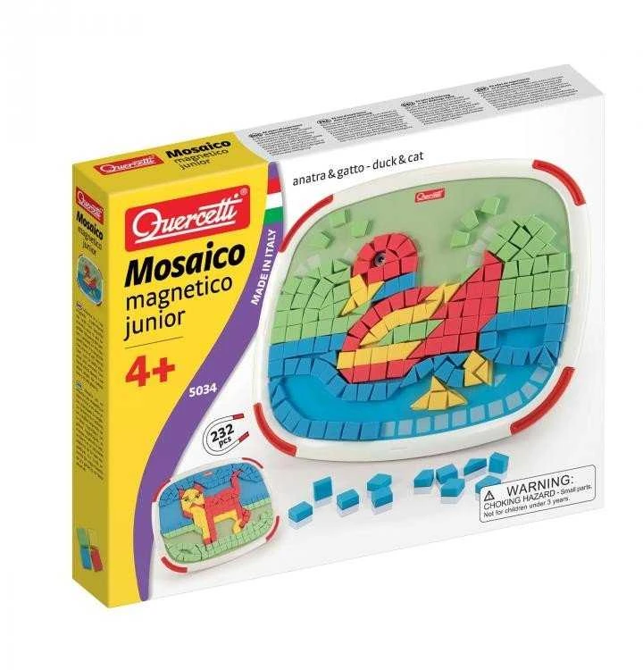 Quercetti Mosaico magnetico Junior II - Edukacinis Žaislas