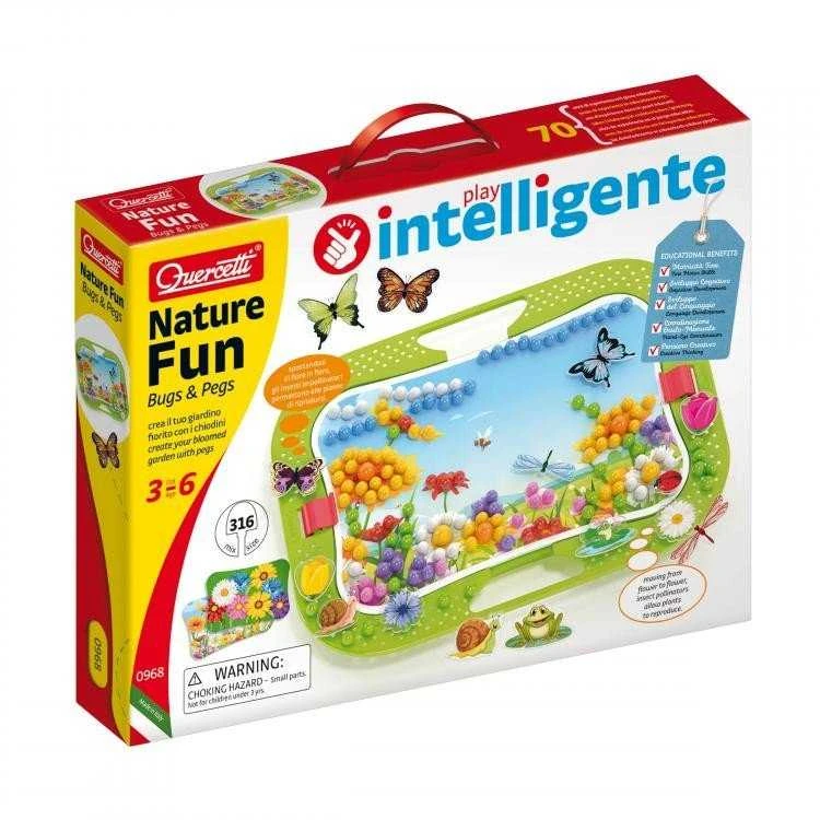 QUERCETTI rinkinys NATURE FUN BUGS & PEGS, 968
