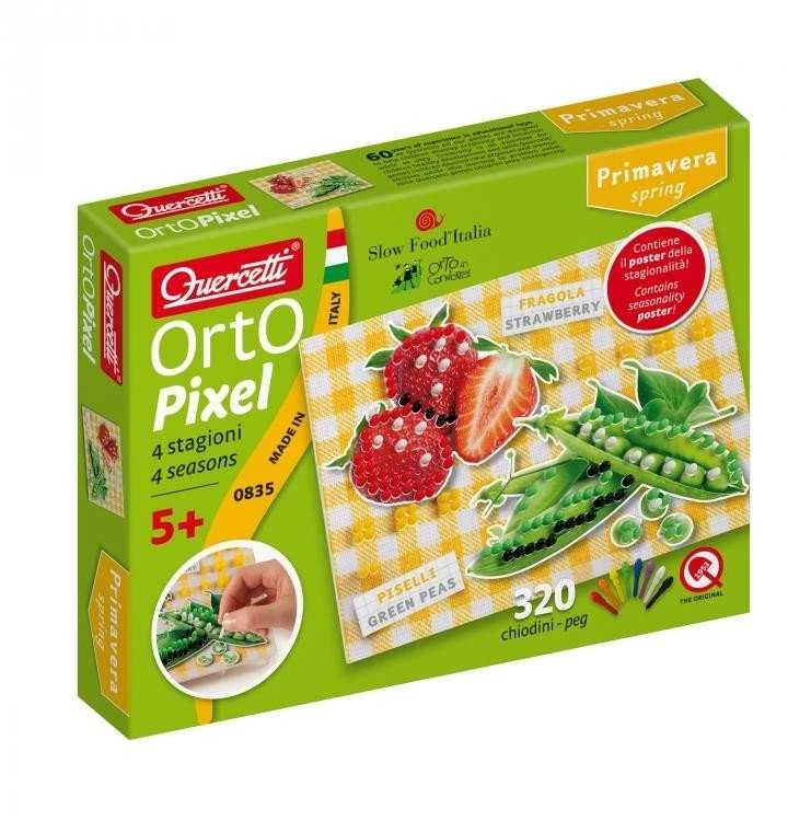 Quercetti Orto Pixel 4 seasons Spring - Edukacinis Žaislas
