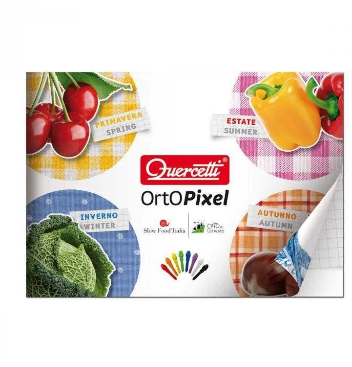 Quercetti Orto Pixel 4 seasons Spring - Edukacinis Žaislas