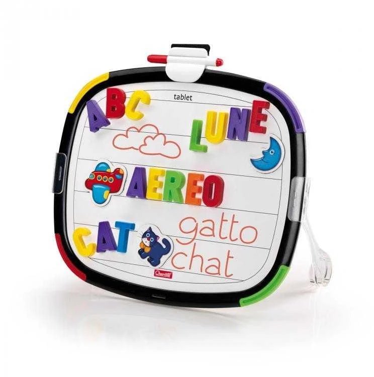 Quercetti Planšetė Magnetico Letters - Edukacinis Žaislas