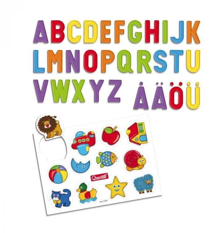Quercetti Planšetė Magnetico Letters - Edukacinis Žaislas