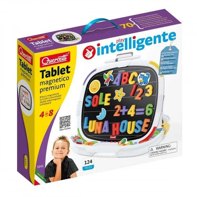 Quercetti Planšetė Magnetico Letters & Numbers - Edukacinis Žaislas