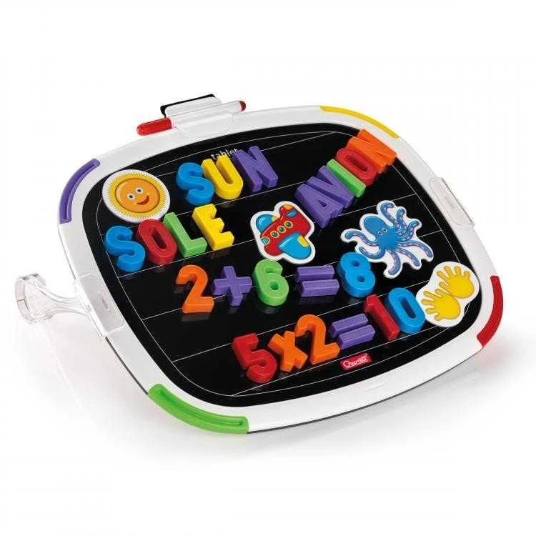 Quercetti Planšetė Magnetico Letters & Numbers - Edukacinis Žaislas