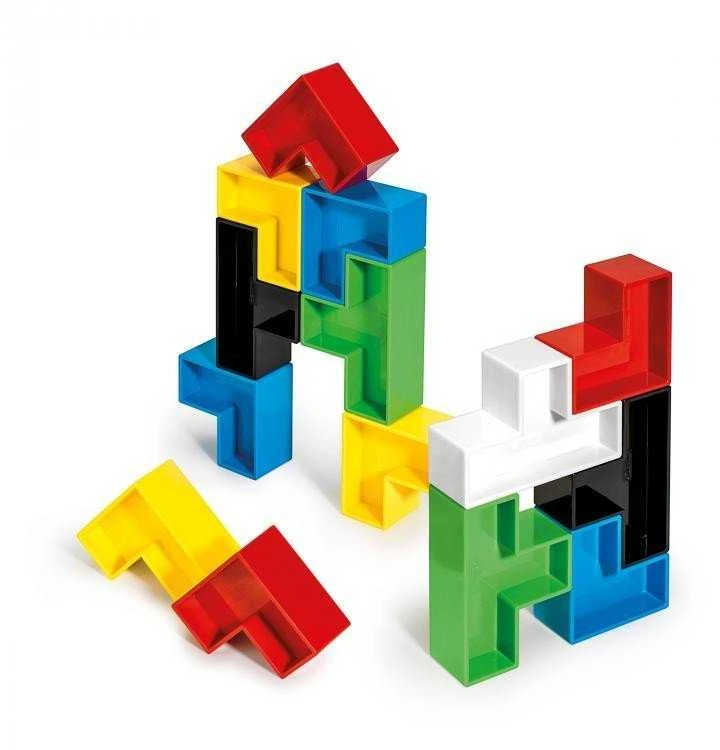 Quercetti Poli Cubi - Magic Buildings - Edukacinis Žaislas
