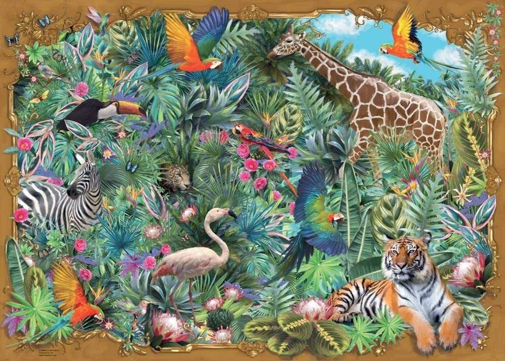 RAVENSBURGER dėlionė Egzotinis pabėgimas, 1000d., 16827