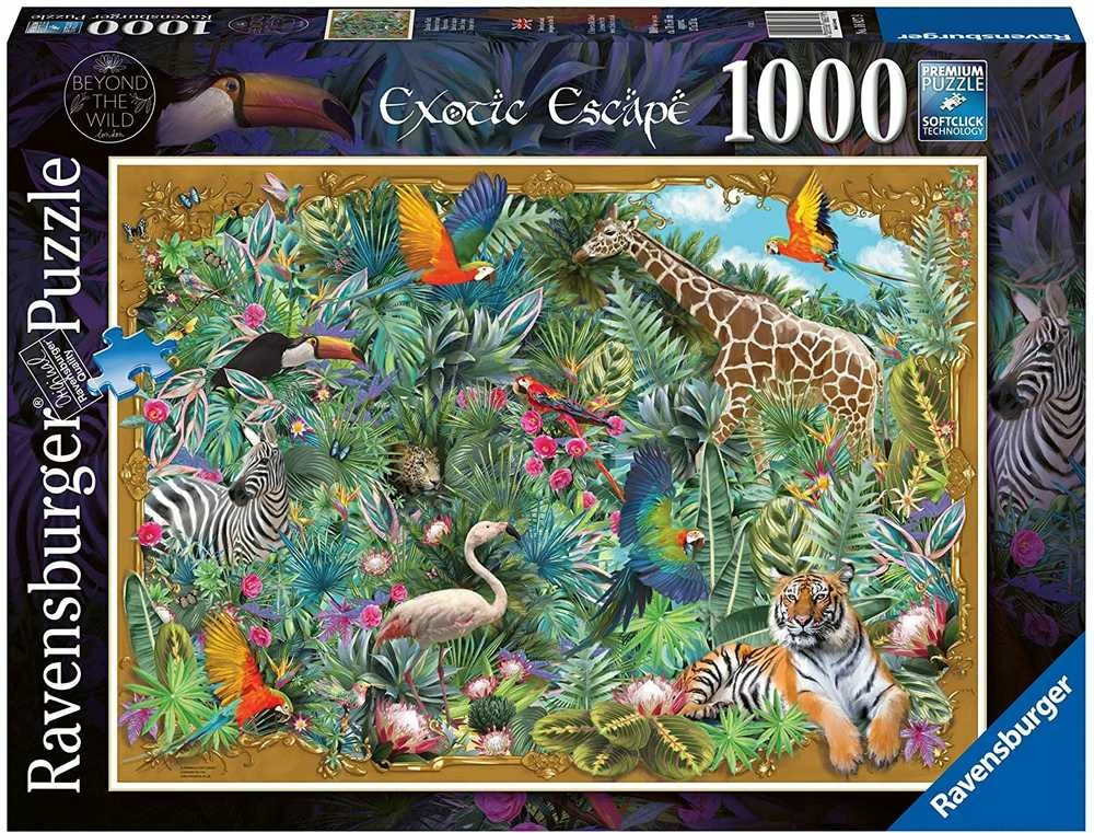 RAVENSBURGER dėlionė Egzotinis pabėgimas, 1000d., 16827
