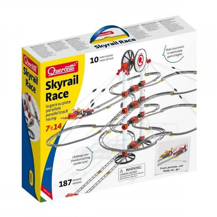 Quercetti Skyrail Race Parallel track racing - Edukacinis Žaislas