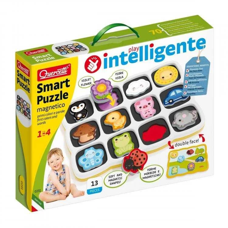 Quercetti Smart Puzzle Magnetico - Edukacinis Žaislas II