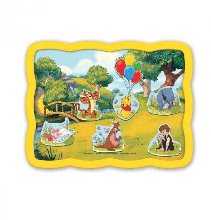 Quercetti Smart Puzzle Winnie the Pooh - Edukacinis Žaislas