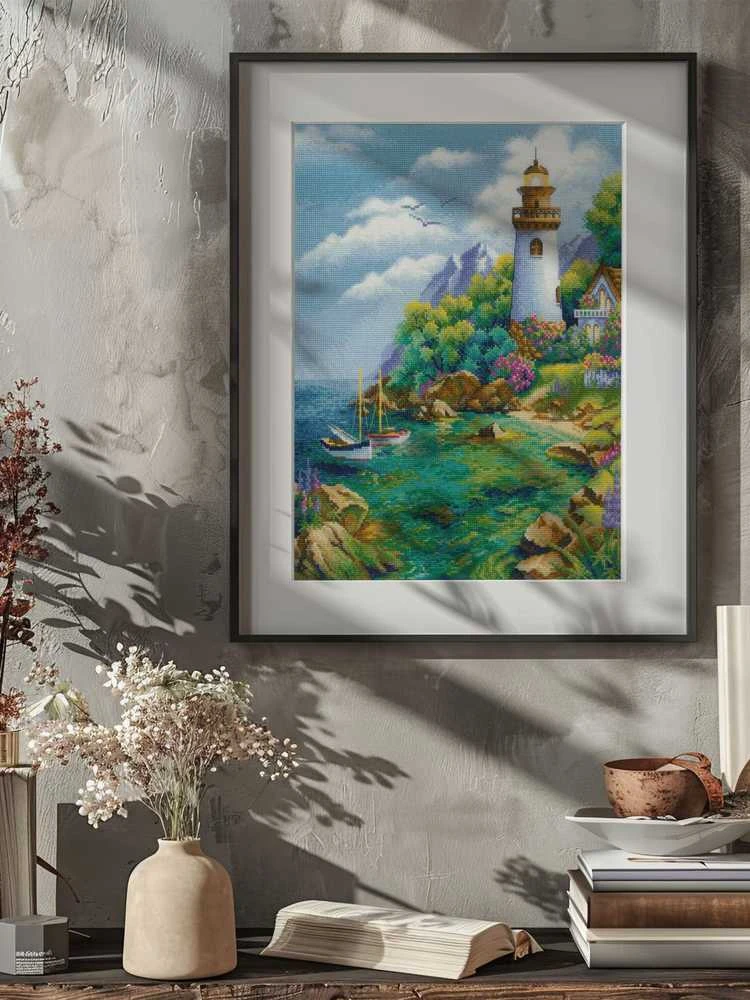 Riolis Kryželio dygsnio rinkinys Ramus uostas 30x40 SR2188