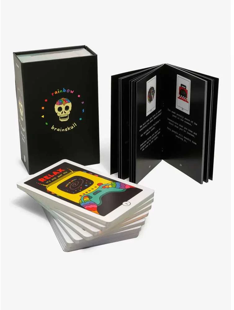 Orakulo Kortos Rainbow Brainskull Andrews Mcmeel Publishing