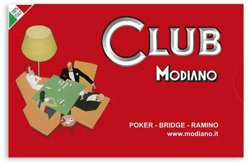 Ramino Poker Club Bridge Modiano Žaidimo Kortos