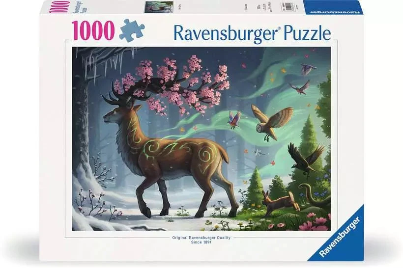Ravensburger Dėlionė 1000 vnt. - Pavasarinis elnias