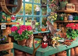 Ravensburger 1000 Puzzle Dėlionė: Is he watching?