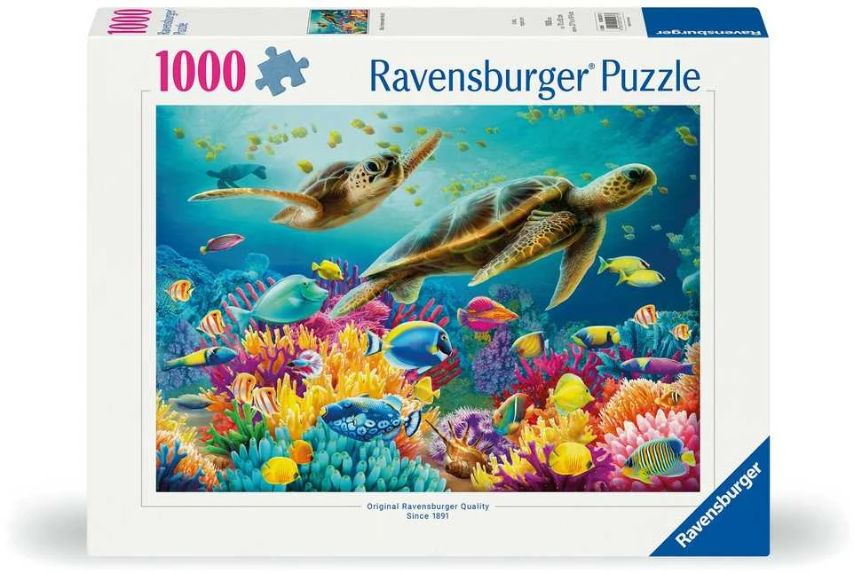 Ravensburger Dėlionė 1000 vnt. - Povandeninis pasaulis