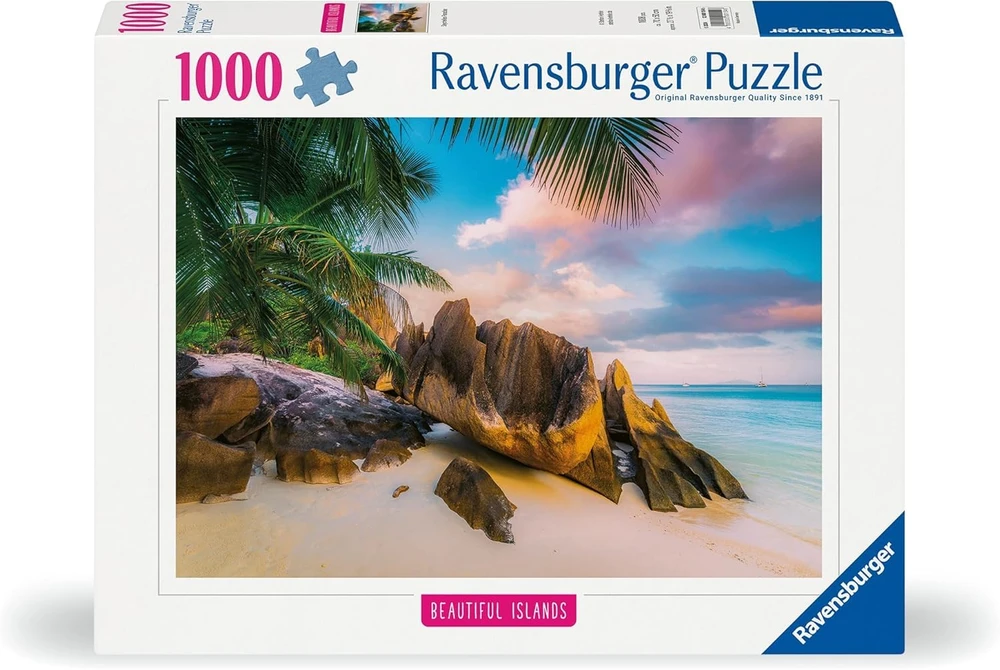 Ravensburger Dėlionė 1000 vnt. - Seišeliai