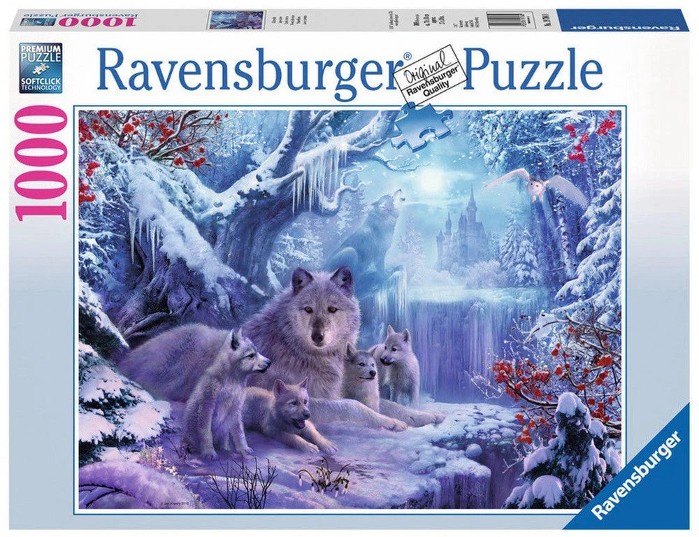 Ravensburger 1000 Puzzle Dėlionė: Winter Wolves