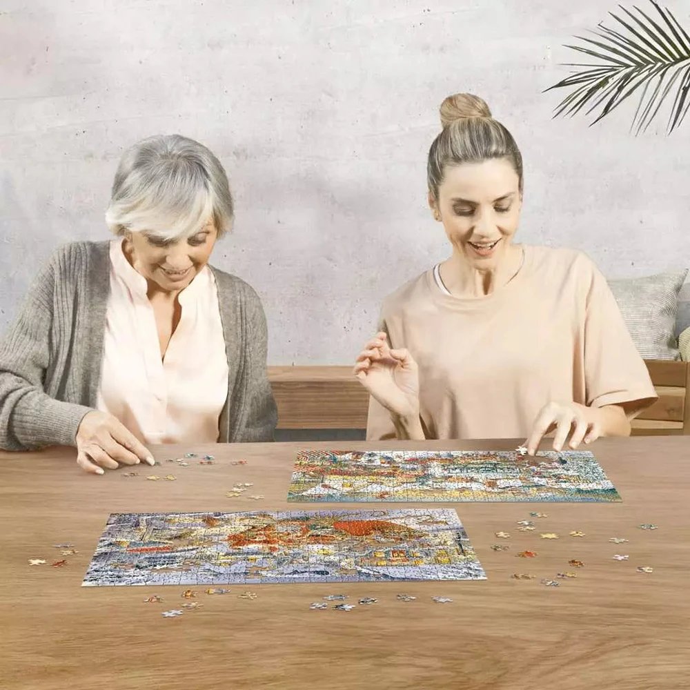 Ravensburger 2 dėlionės „Kalėdų kolekcija“, 2×500 det.