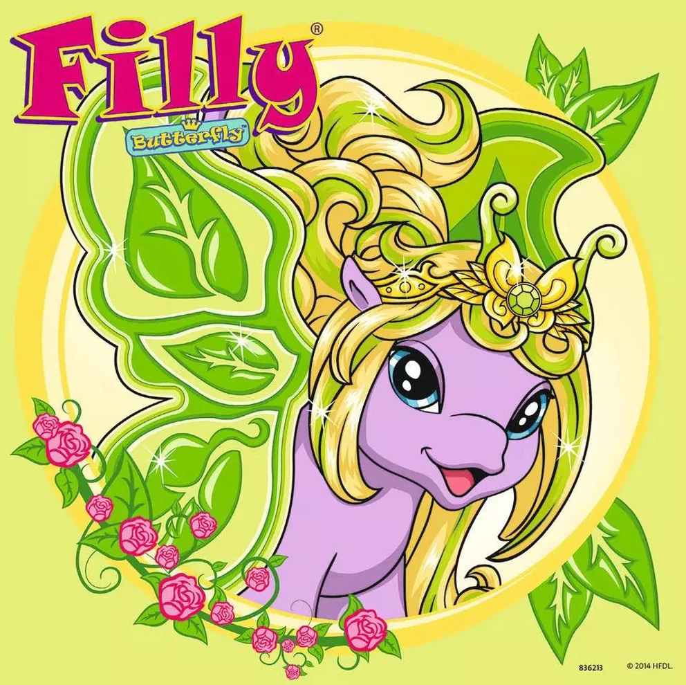 Ravensburger 3 dėlionės „Filly“, 3×49 det., nuo 5 m.