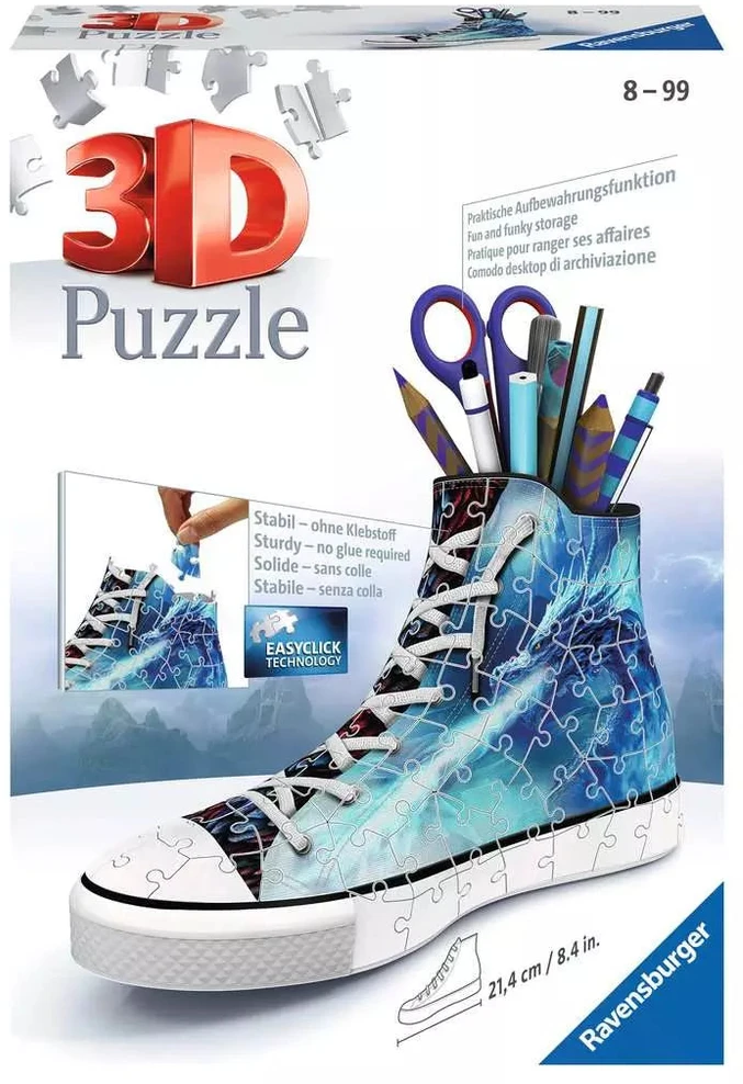 Ravensburger 3D dėlionė batas-pieštukinė „Mistinis drakonas“, 108 det., nuo 8 m.