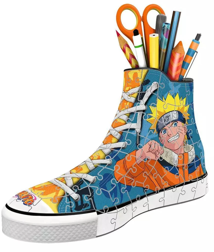 Ravensburger 3D dėlionė batas-pieštukinė „Naruto“, 108 det., nuo 8 m.