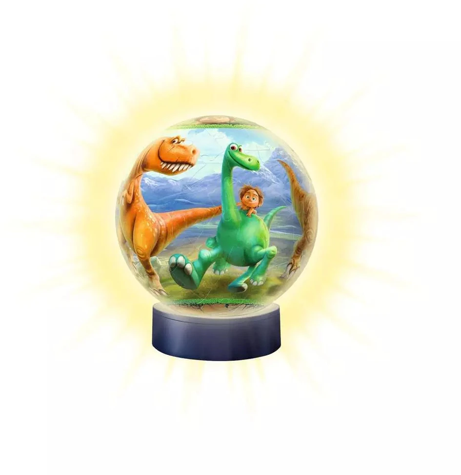 Ravensburger 3D dėlionė-naktinė lempa „Gerasis dinozauras“, 72 det., nuo 6 m.