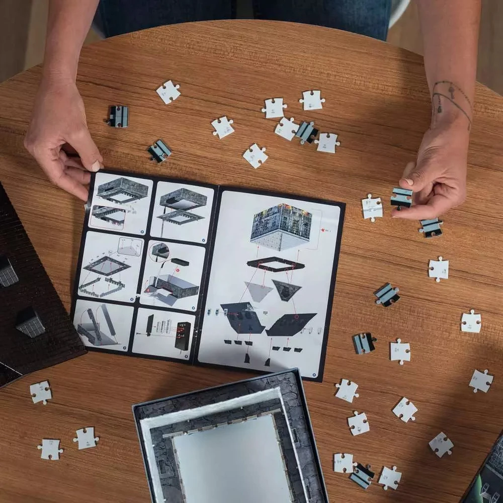 Ravensburger 3D Dėlionė 216 vnt. - Tamsoje šviečiantis pasenęs namas